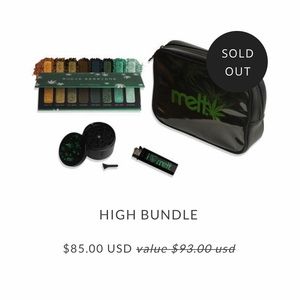 BNIB Melt Cosmetics Smoke Session 420 Bundle